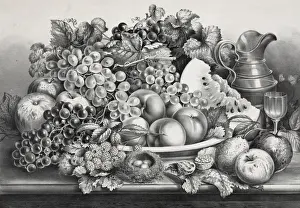 Fruit Dessert Prints: A Dessert of fruit