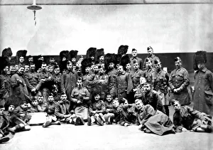 Detachment of The Black Watch in Dundee, Scotland Detachment of The Black Watch in Dundee, Scotland