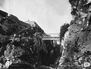 Historic Rock Formations Prints: Devils Bowling Green, Gibraltar