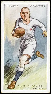 England Rugby History Prints: Devitt / England Rugby