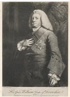 18th Century Politician Prints: DEVONSHIRE (1720 - 1764)