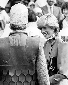 Diana, Princess of Wales in St Columb, Cornwall Diana, Princess of Wales in St Columb, Cornwall