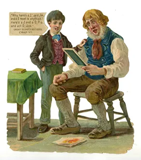 Dickens scrap - Pip and Joe in Great Expectations Dickens scrap - Pip and Joe in Great Expectations
