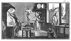 Diderot Horn Making Print