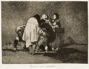 Francisco De Goya Artist Prints: There was nothing to be done and he died