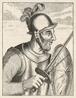 Spanish Conquistador Prints: Diego De Almagro