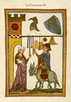 Saxony Germany History Prints: Dietmar Von Eist 12C