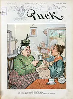 Puck Magazine Art Prints: The difficulty