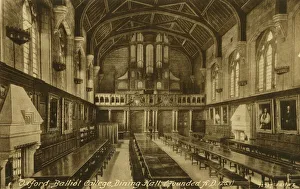 The Dining Hall of Balliol College, Oxford University The Dining Hall of Balliol College, Oxford University