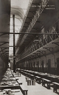 Dining Hall at Wakefield Prison, West Yorkshire Dining Hall at Wakefield Prison, West Yorkshire