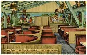 Dining Room, The Golden Nugget, Las Vegas, Nevada, USA Dining Room, The Golden Nugget, Las Vegas, Nevada, USA