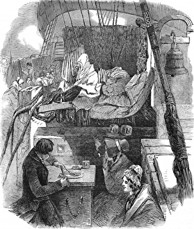 Dinner on an Australian Emigrant Ship, 1849 Dinner on an Australian Emigrant Ship, 1849