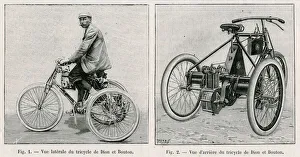 De Dion Bouton's three wheeler motorcycle 1897 De Dion Bouton's three wheeler motorcycle 1897