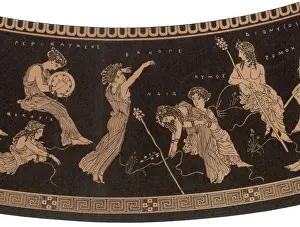 Greek Mythology Prints: Dionysian Dancer