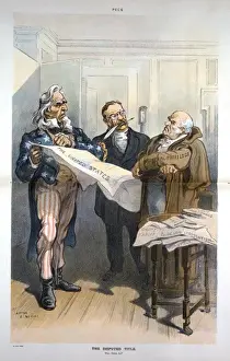 Uncle Sam Cartoon Prints: The disputed title