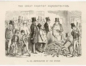 London History Images Prints: Distribution of Staves