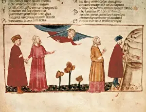 Print of The Divine Comedy: Purgatory Scene