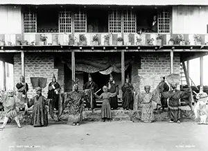 Divinity Dance Print, Darjeeling India circa 1890s
