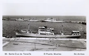 Docks at Santa Cruz de Tenerife, Canary Islands Docks at Santa Cruz de Tenerife, Canary Islands