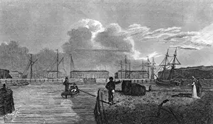 Wapping Docks Print 1800