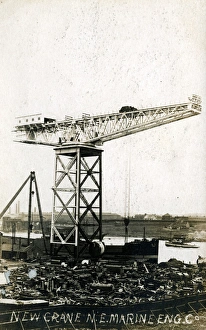 Dockside Crane built by North East Marine Engineering, Sunde Dockside Crane built by North East Marine Engineering, Sunde