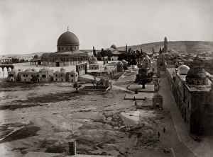 Dome of the Rock, Temple Mount, Jerusalem, circa 1890 Dome of the Rock, Temple Mount, Jerusalem, circa 1890