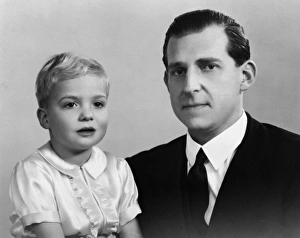 Don Juan de Borbon with his son, later King Juan Carlos I Don Juan de Borbon with his son, later King Juan Carlos I