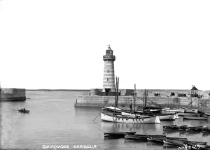 Donaghadee Harbour Print - Early 20th Century View