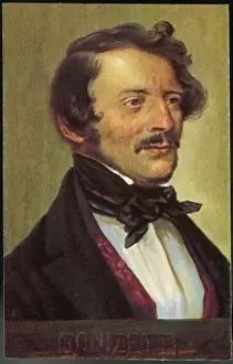 Famous Opera Composers Italy Prints: Donizetti / Eichhorn