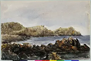 James Moore Artwork Prints: Doon Point, Rathlin