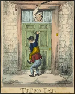 Door Knocker Joke Print