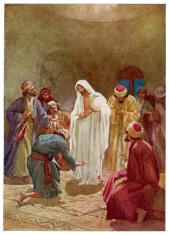 Christian Iconography Images Prints: Doubting Thomas