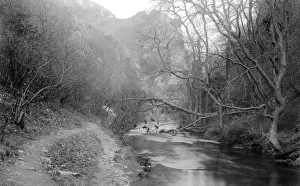 Peak District Landscapes Prints: Dovedale - the river