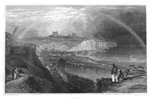 Dover Castle Prints: Dover by Bartlett