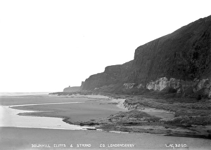 Downhill Cliffs and Strand, Co. Londonderry Downhill Cliffs and Strand, Co. Londonderry
