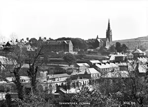 Early 1900s Irish Townscape Prints: Downpatrick, Co Down