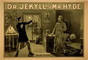 Classic Horror Movie Posters Prints: Dr. Jekyll and Mr. Hyde