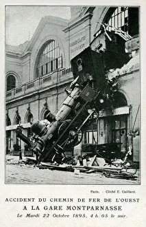 Dramatic Rail Accident at Gare Montparnasse, France Dramatic Rail Accident at Gare Montparnasse, France