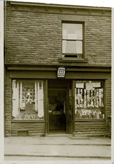 Drapers Shop, Thought to be at Perth, Scotland Drapers Shop, Thought to be at Perth, Scotland
