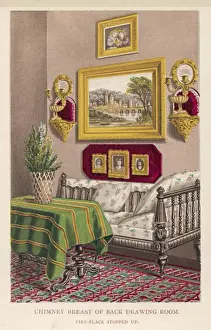 English Drawing Room Print