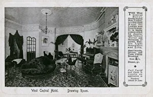 The Drawing Room of the West Central Hotel, London The Drawing Room of the West Central Hotel, London