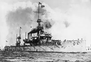 Early 20th Century Warships Prints: Dreadnought Photo