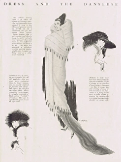 Dress and the Danseuse - suggestion for ermine cloak and hat Dress and the Danseuse - suggestion for ermine cloak and hat