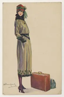1920s Fashion Prints: Dressed for Trip C. 1920