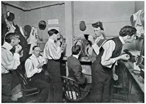 Dressing room at New York Theatre 1905 Dressing room at New York Theatre 1905