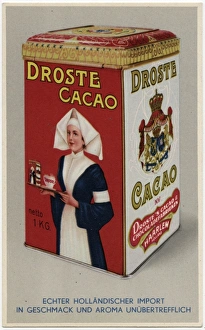Droste Drinking Chocolate Tin - Haarlem, The Netherlands Droste Drinking Chocolate Tin - Haarlem, The Netherlands