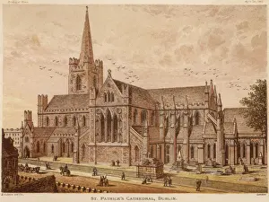 St Patricks Cathedral Ireland Prints: Dublin / St Patricks Cath