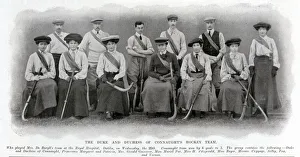 The Duke and Duchess of Connaught's hockey team The Duke and Duchess of Connaught's hockey team
