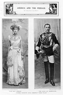 The Duke of Roxburghe and Miss May Goelet The Duke of Roxburghe and Miss May Goelet