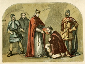 Duke of York taking oath to be faithful to Henry VI Duke of York taking oath to be faithful to Henry VI